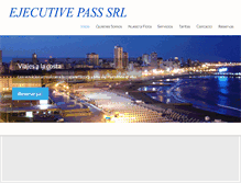 Tablet Screenshot of ejecutivepass.com.ar